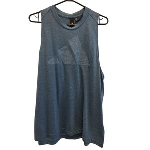 ADIDAS TANK TOP SIZE XL WOMENS ACTIVE SHIRT NEW AND BLUE